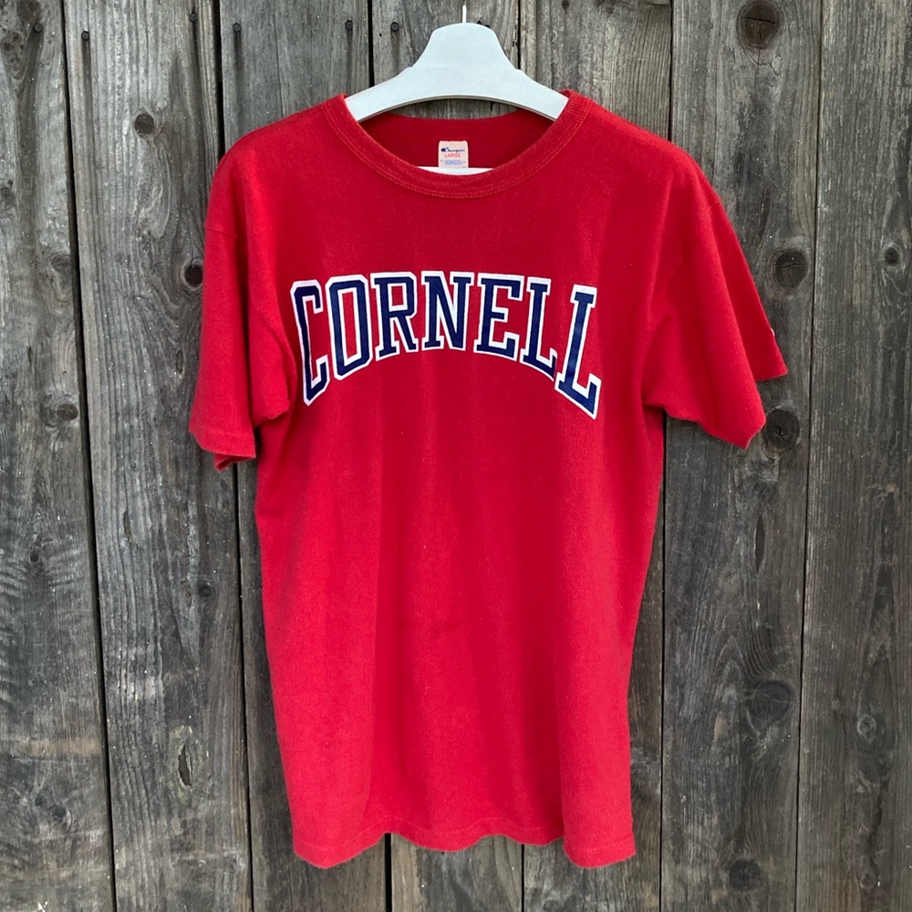 80s Champion Cornell University Thick Shirt